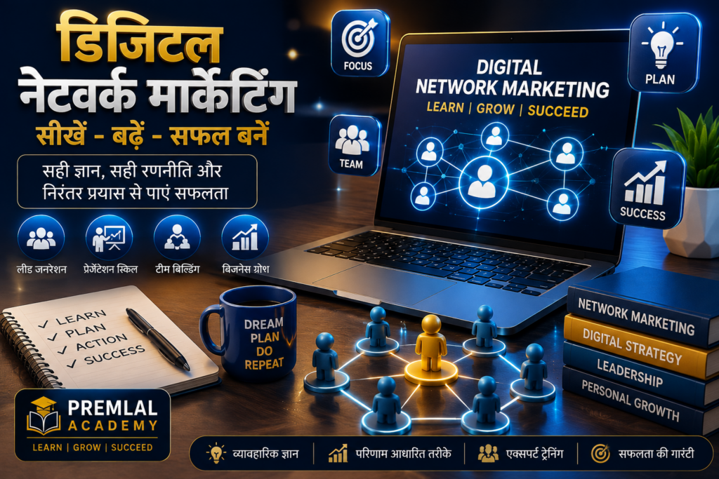 हिंदी में डिजिटल नेटवर्क मार्केटिंग सीखें