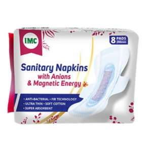 Sanitary Napkins With Anions & Magnetic Energy